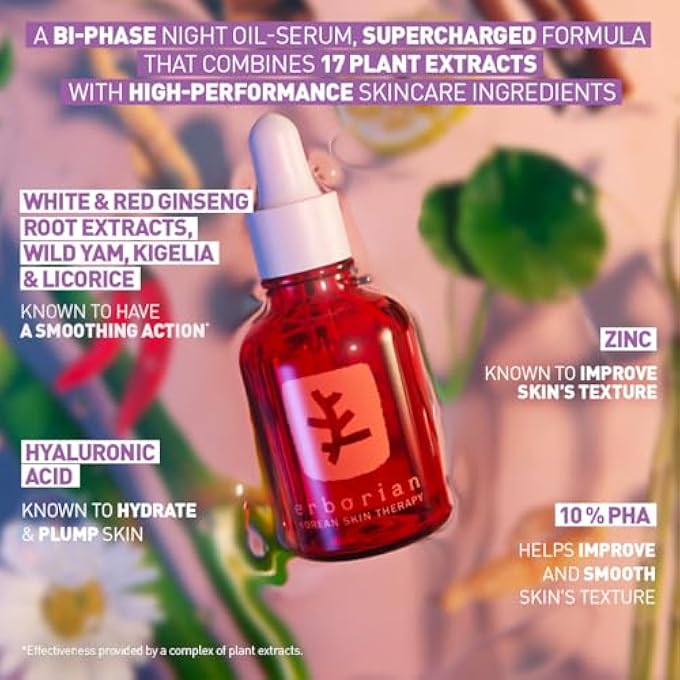 erborian - علاج البشرة - زيت سيروم متعدد التصحيح للوجه - يقلل من علامات التعب - مناسب لجميع أنواع البشرة - مستحضرات تجميل كورية - 30 مل - Image 3